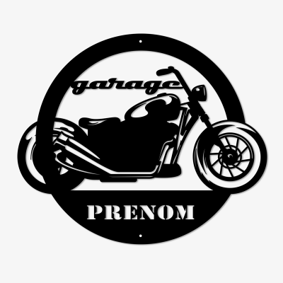 "Garage Moto" + personnalisation